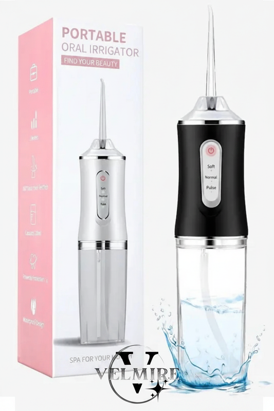 Velmire Portable Oral Irrigator - Logo Visible
