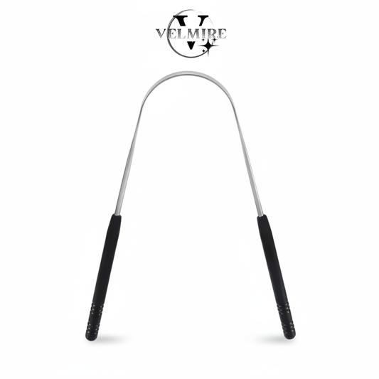 Velmire Tongue Scraper - Logo Top Retry